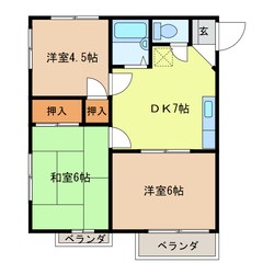 シャンポール　ノアの物件間取画像